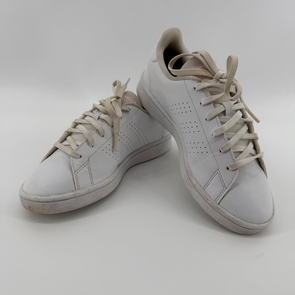 Adidas Sneakers Womens 7 White Grand Court EE7510 Low Top Tennis Shoes Casual